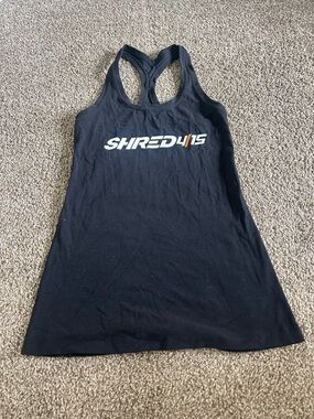 Women's Black Racerback Tank - shred415. Lululemon